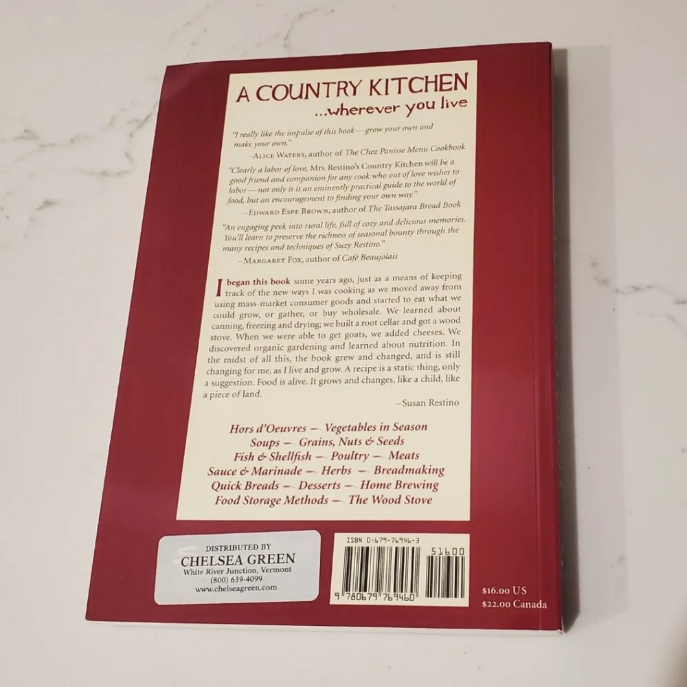 BOGO Mrs Restino's Country Kitchen Vintage Recipe Cookbook